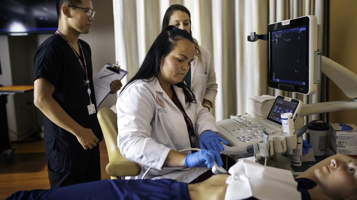 Students participating in an Interprofessional Education event.