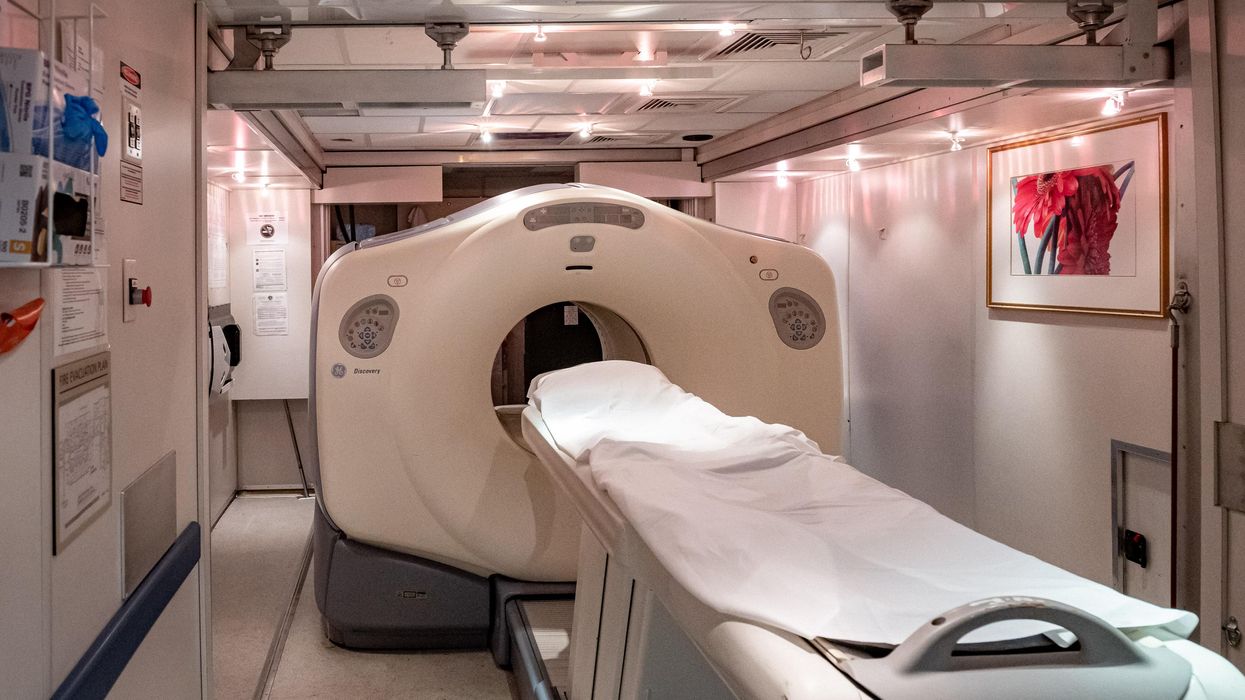 PET-CT scanner on the Worcester Campus.