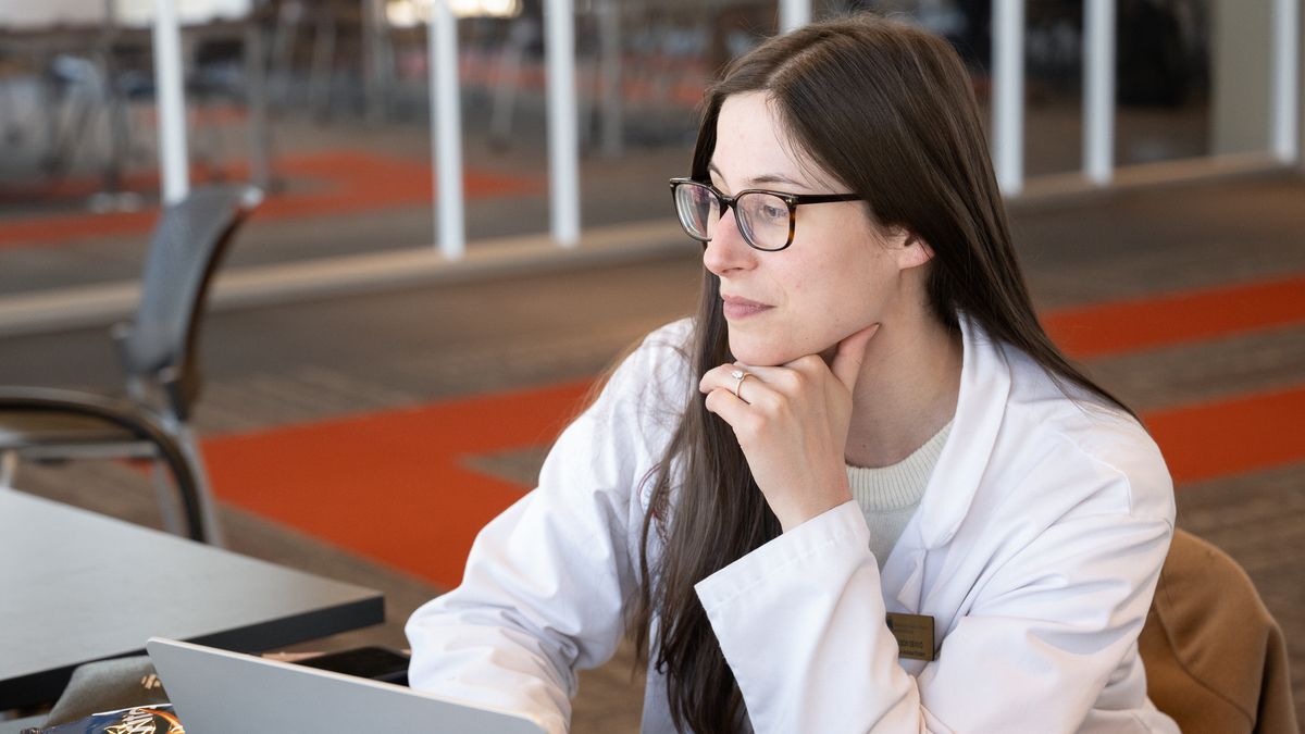 Student life photography of the MCPHS Worcester Campus