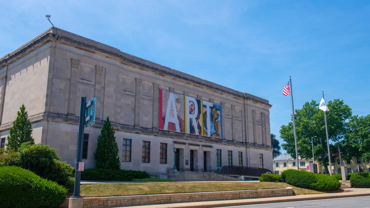 Exterior view of the Worcester Art Museum