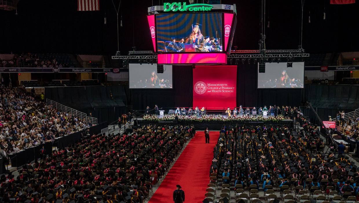 MCPHS 2023 Commencement at DCU Worcester