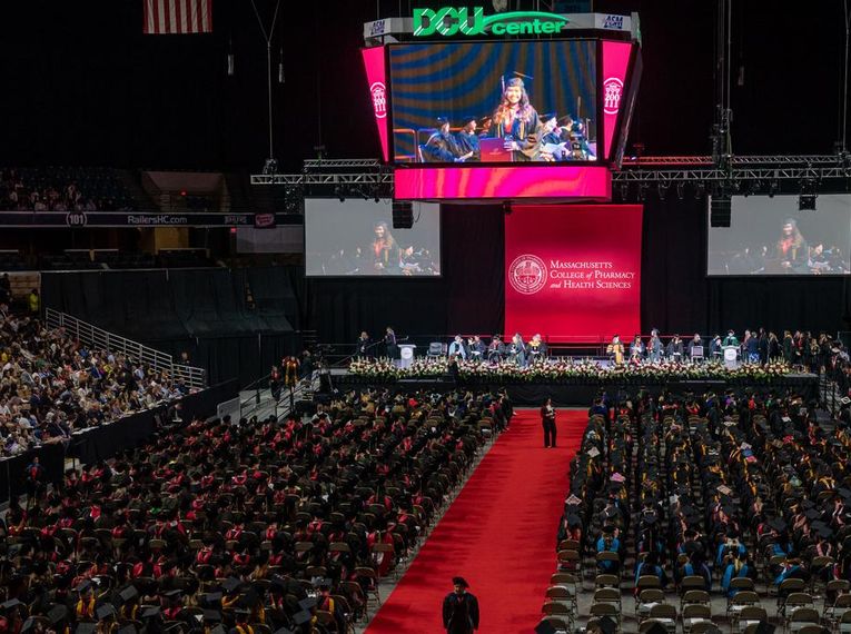 MCPHS 2023 Commencement at DCU Worcester