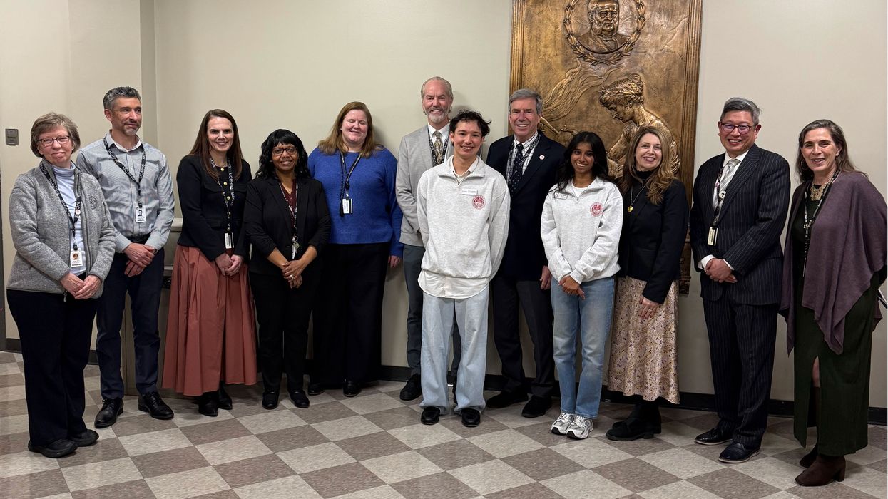 MCPHS SGA and Centers of Excellence representatives.