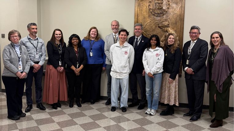 MCPHS SGA and Centers of Excellence representatives.