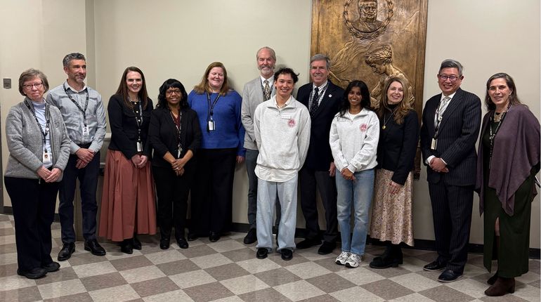 MCPHS SGA and Centers of Excellence representatives.