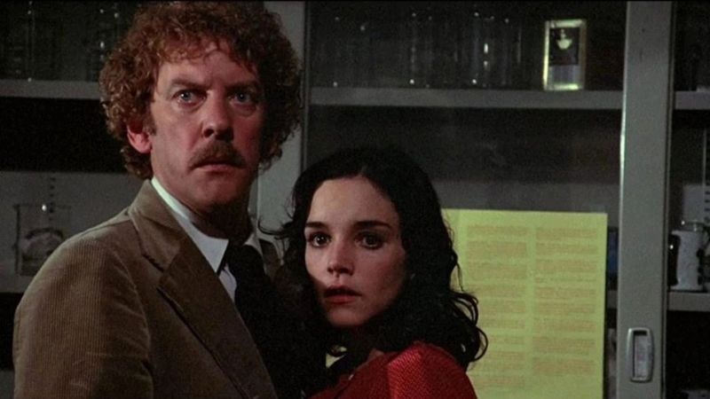 A man and a woman in a lab.