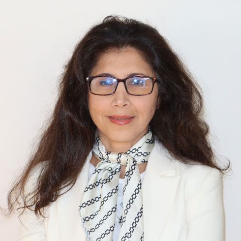 MCPHS faculty member, Sanaz Momben