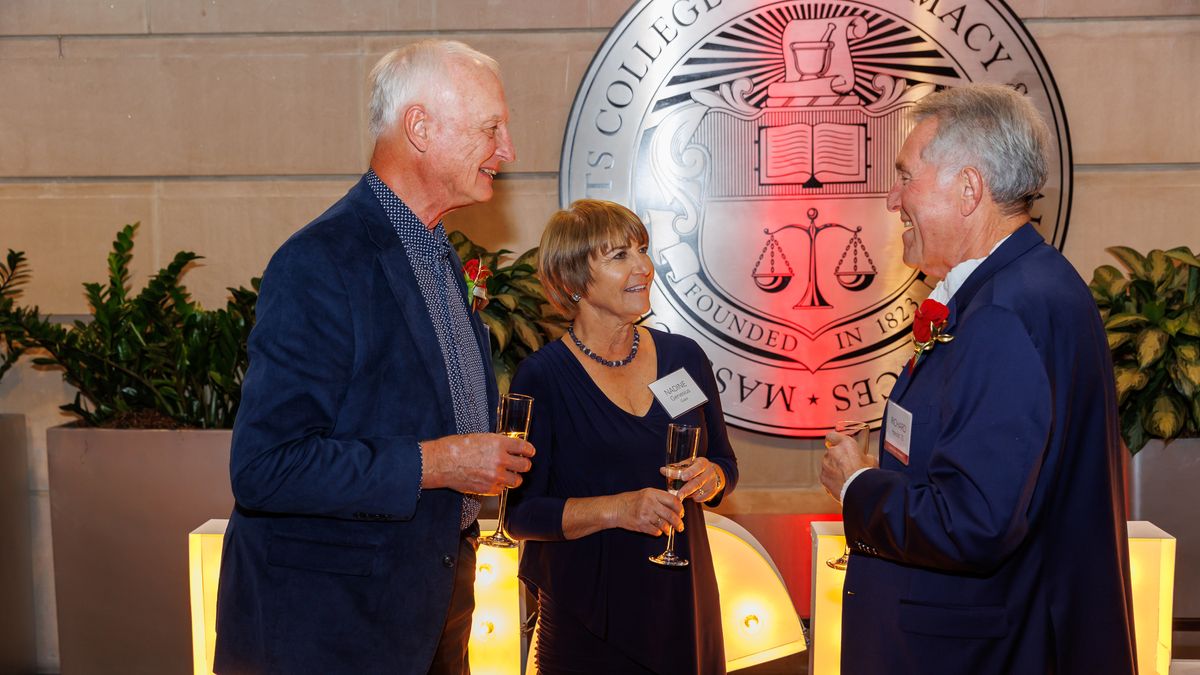 Richard Harold, Bob Genesius, and Nadine Genesius