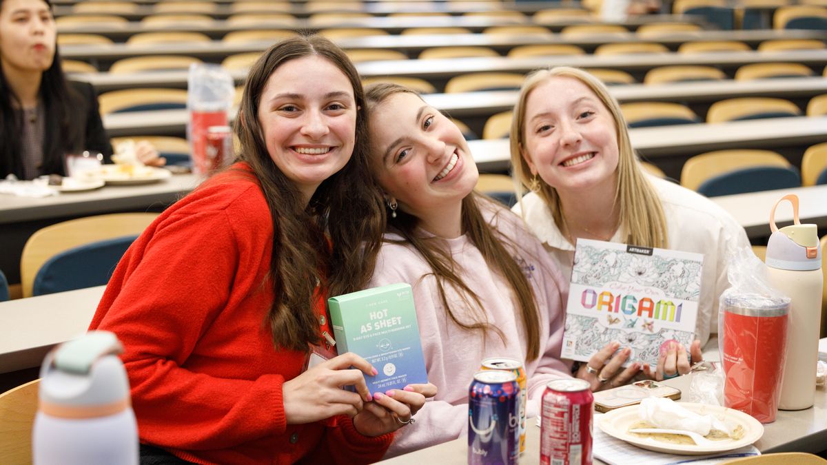 MCPHS students attending the Student Research Conference Boston