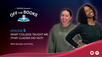 Off the Books video podcast graphic