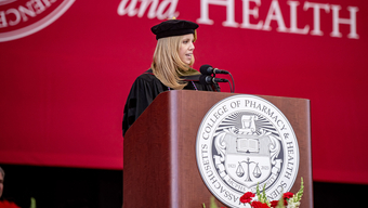 Commencement speaker Megan R. Brown.
