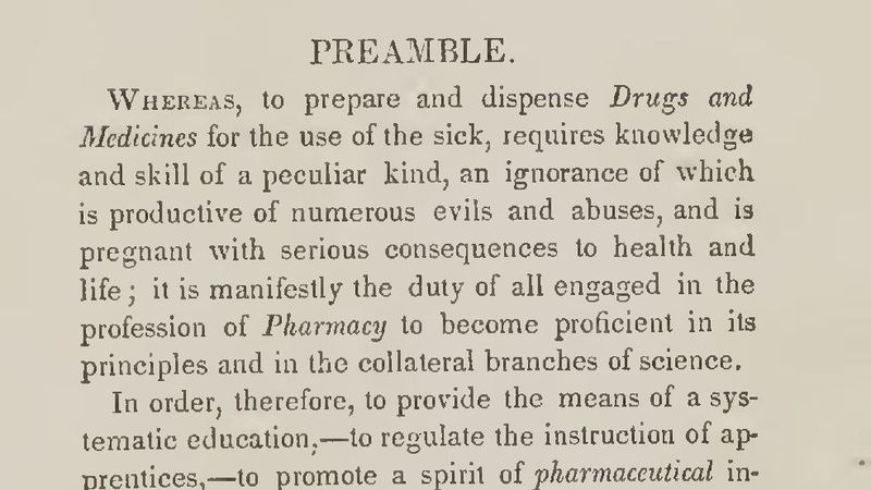 MCPHS Preamble