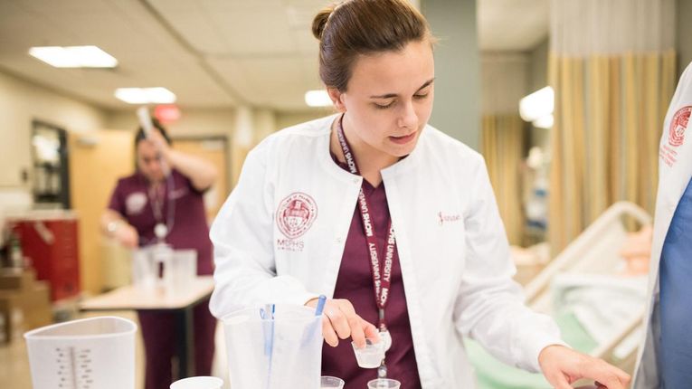 MCPHS Nursing Students