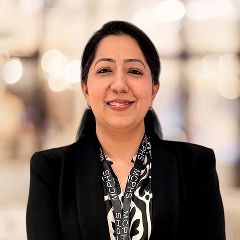 MCPHS staff member, Parvinder Kaur
