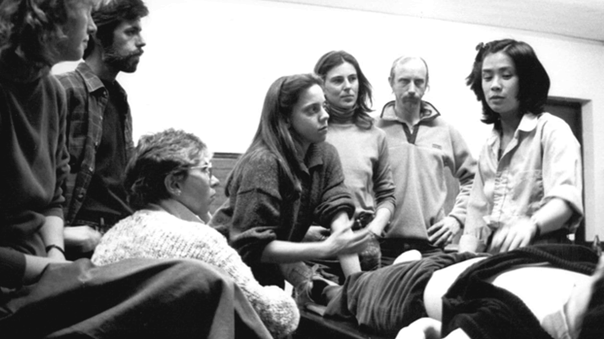 Hands on learning in the 1980s. 