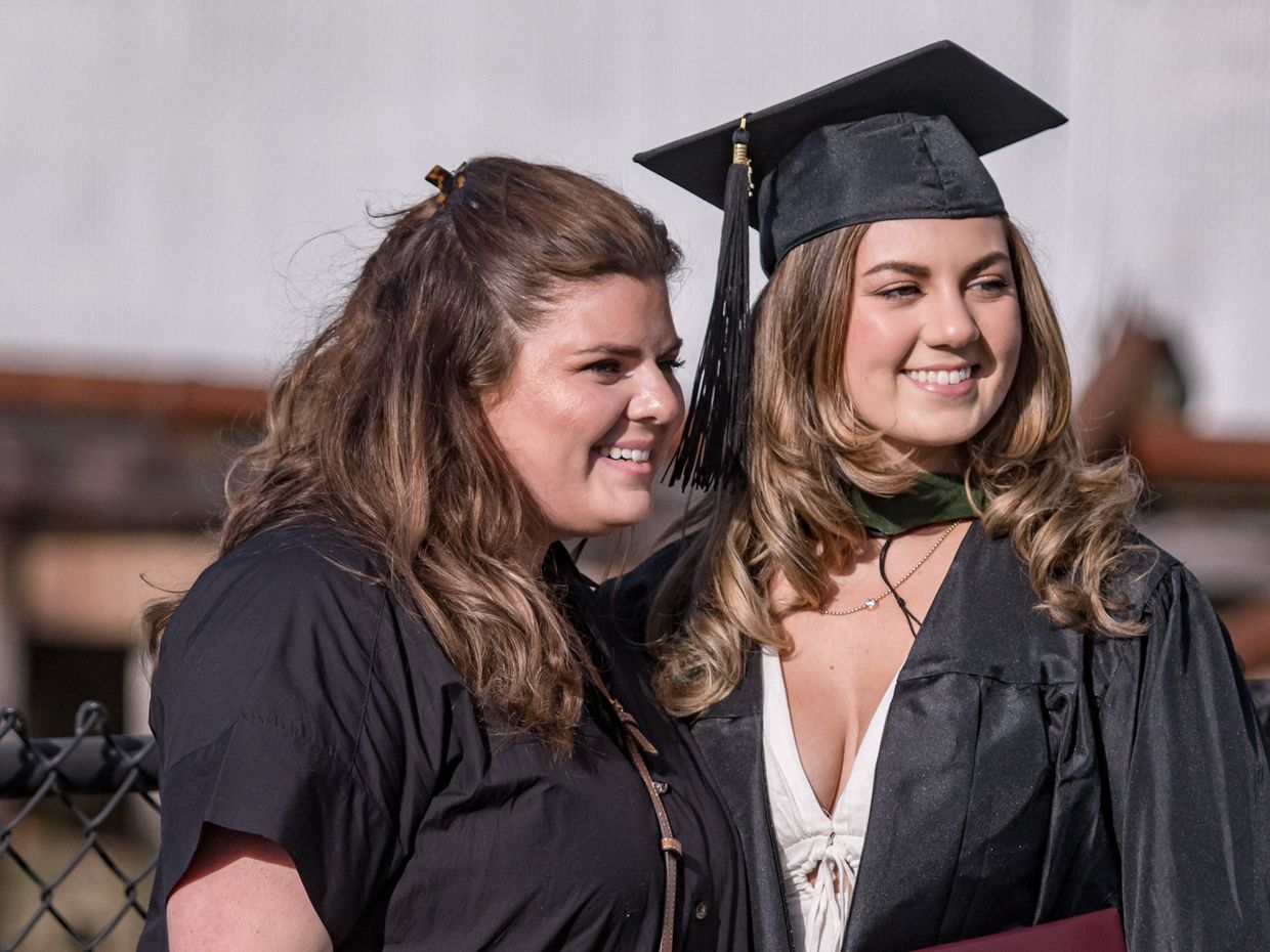 MCPHS students at Spring Commencement 2025.