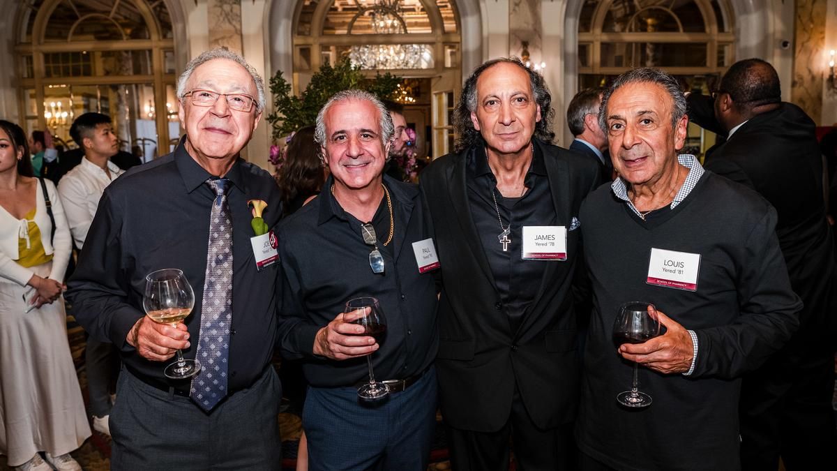 4 Yeared brothers at the MCPHS all-class bicentennial reunion.