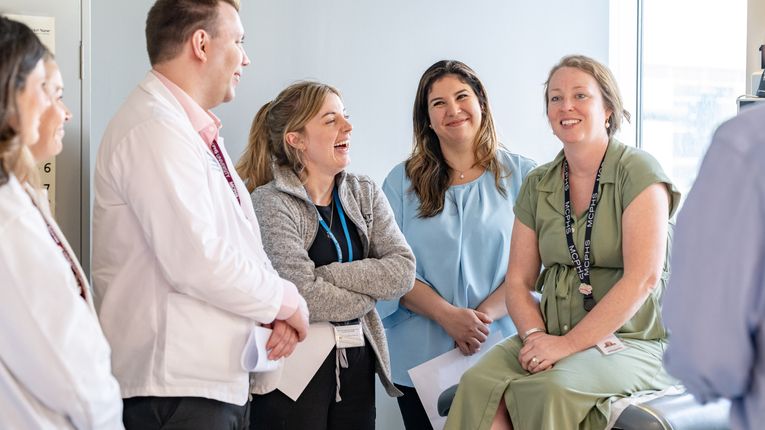 Graduate Nursing students on the Worcester Campus