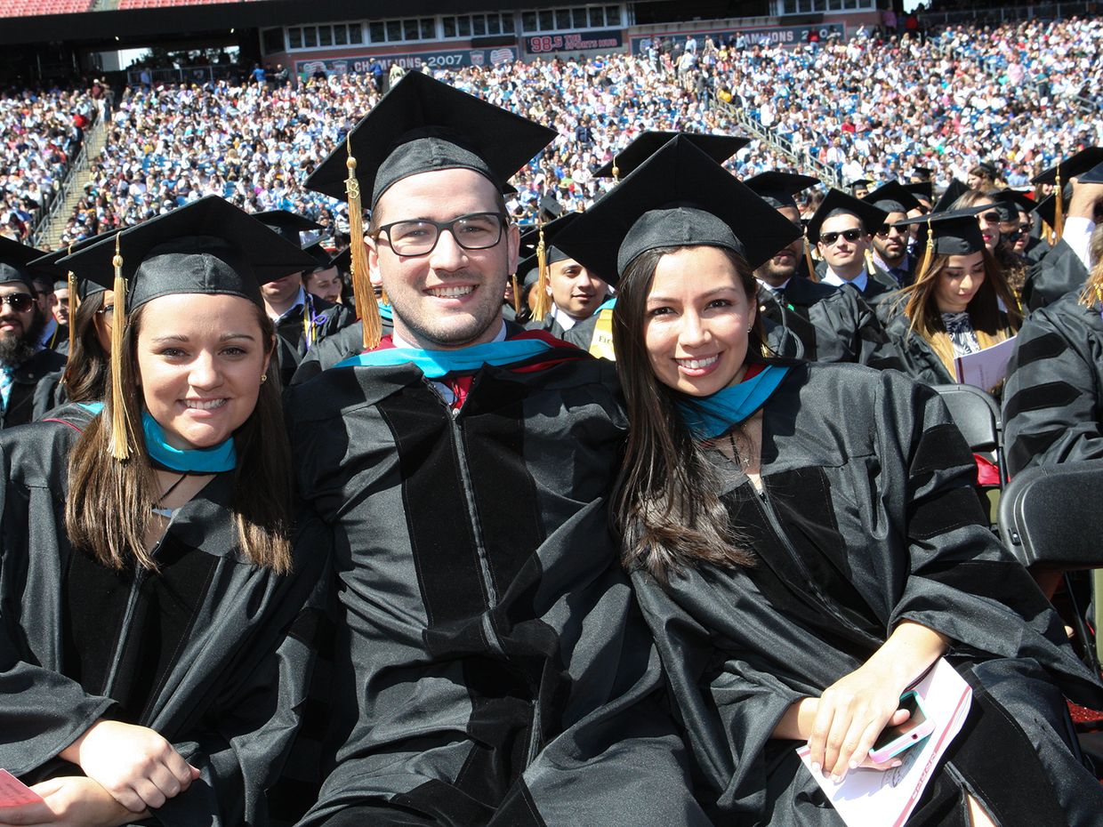 CommencementMCPHS students at commencement. 