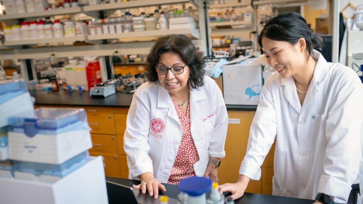 Professor Iman Zaghloul, PhD, and Professor Kikuko Amagase, PhD