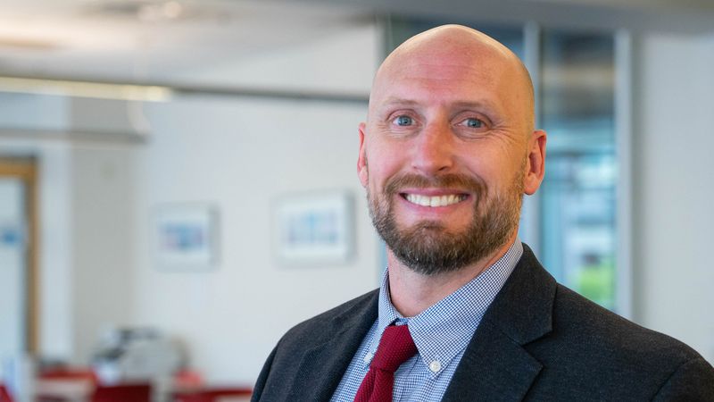 MCPHS Staff member, Luke Wilson