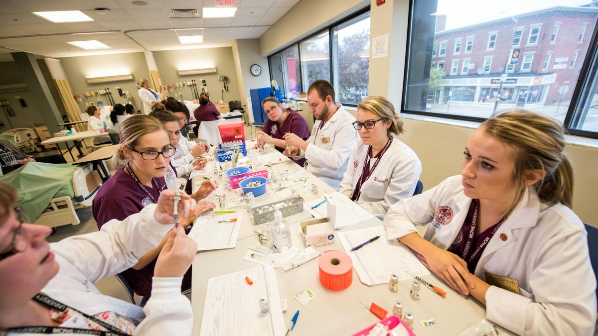 MCPHS Nursing Students