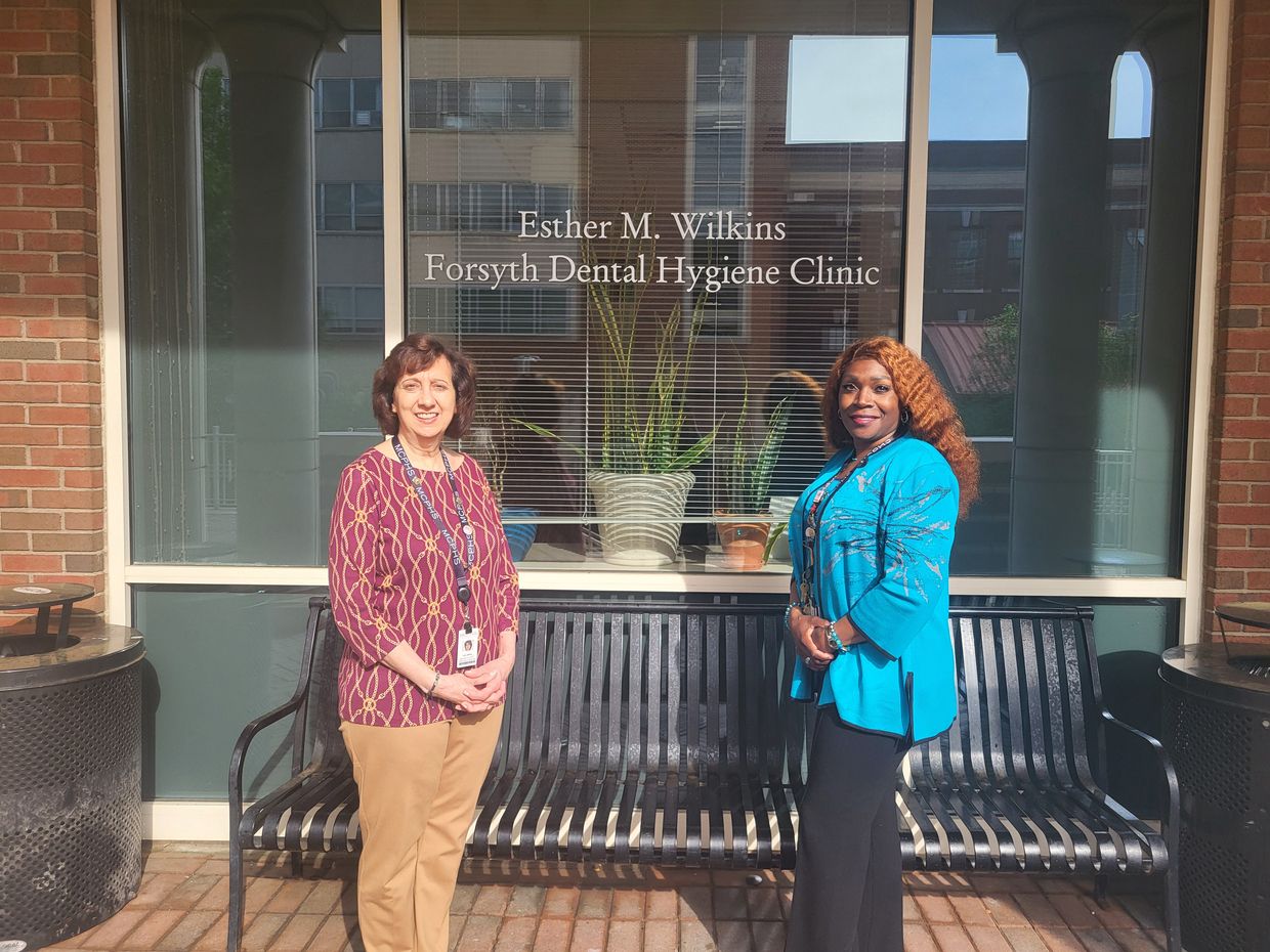 Lisa LaSpina and Tracye Moore