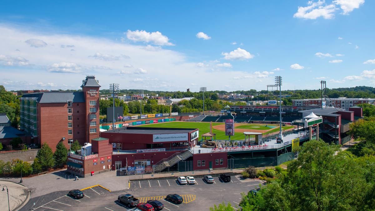 Delta Dental Stadium, home to the Double-A baseball team, the New Hampshire Fisher Cats
