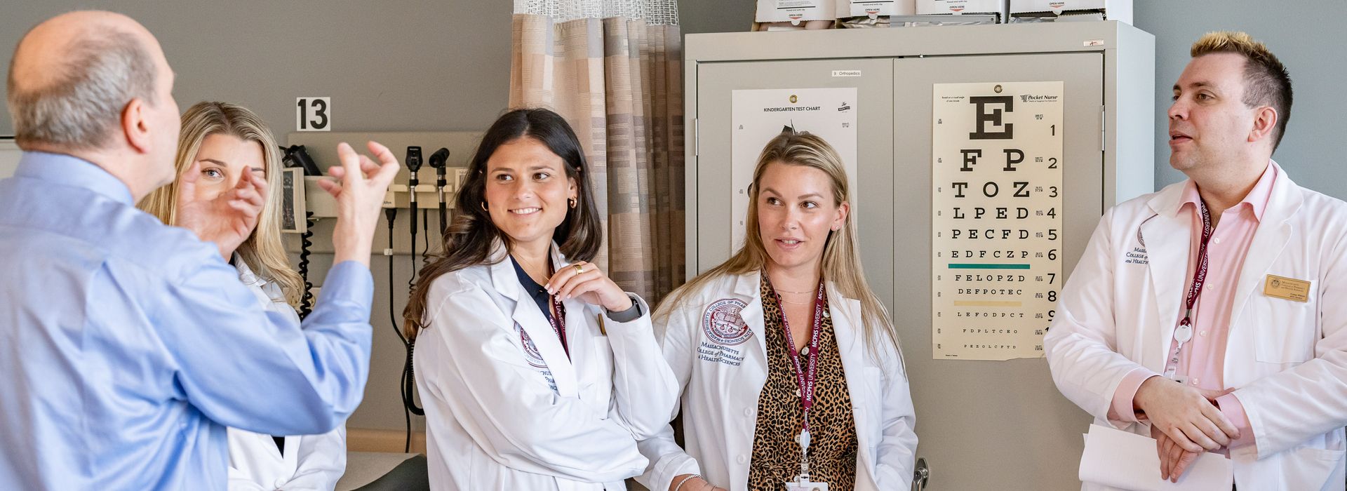 Graduate Nursing students on the Worcester Campus