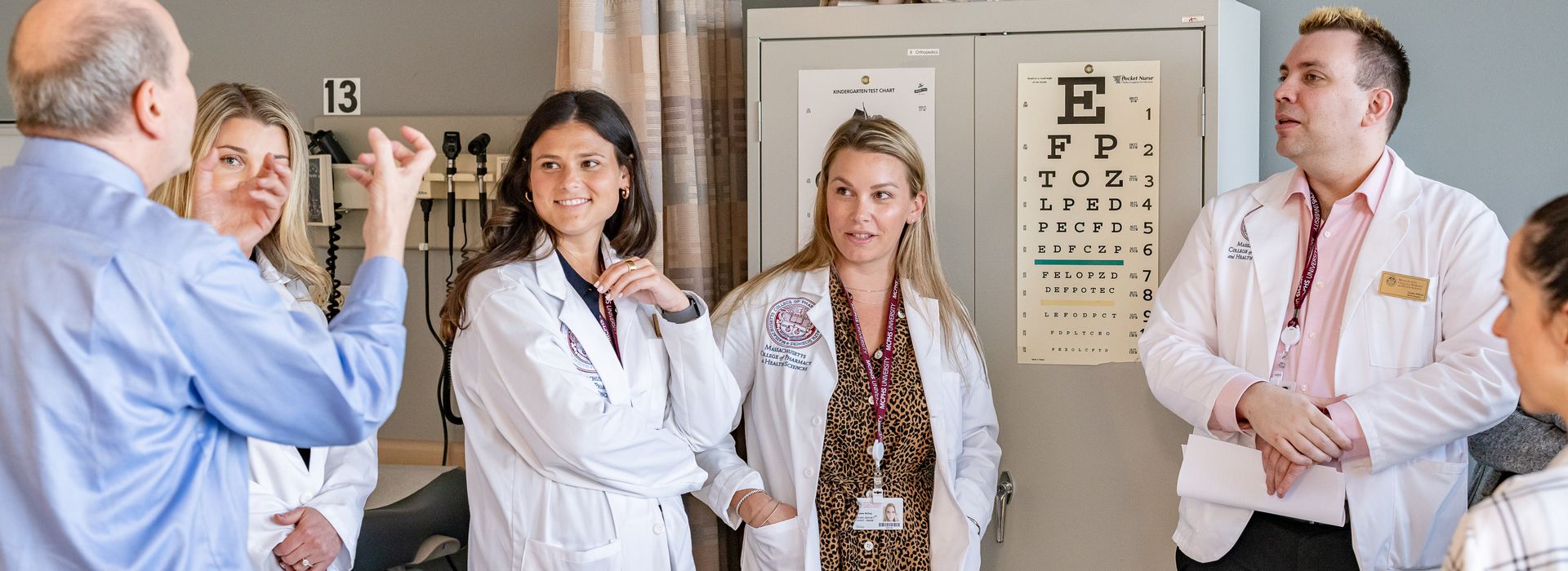 Graduate Nursing students on the Worcester Campus
