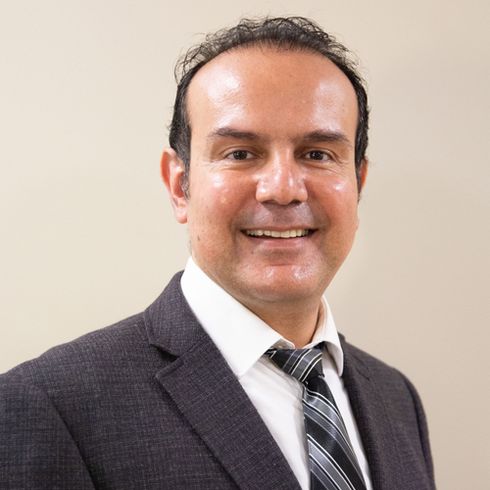 Headshot of MCPHS Faculty member, Hamed Gilzad Kohan.