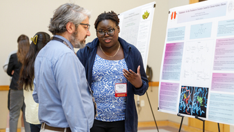 MCPHS students attending the Student Research Conference Boston