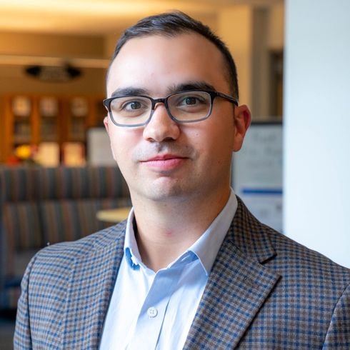 MCPHS Staff member, Jared Brockway