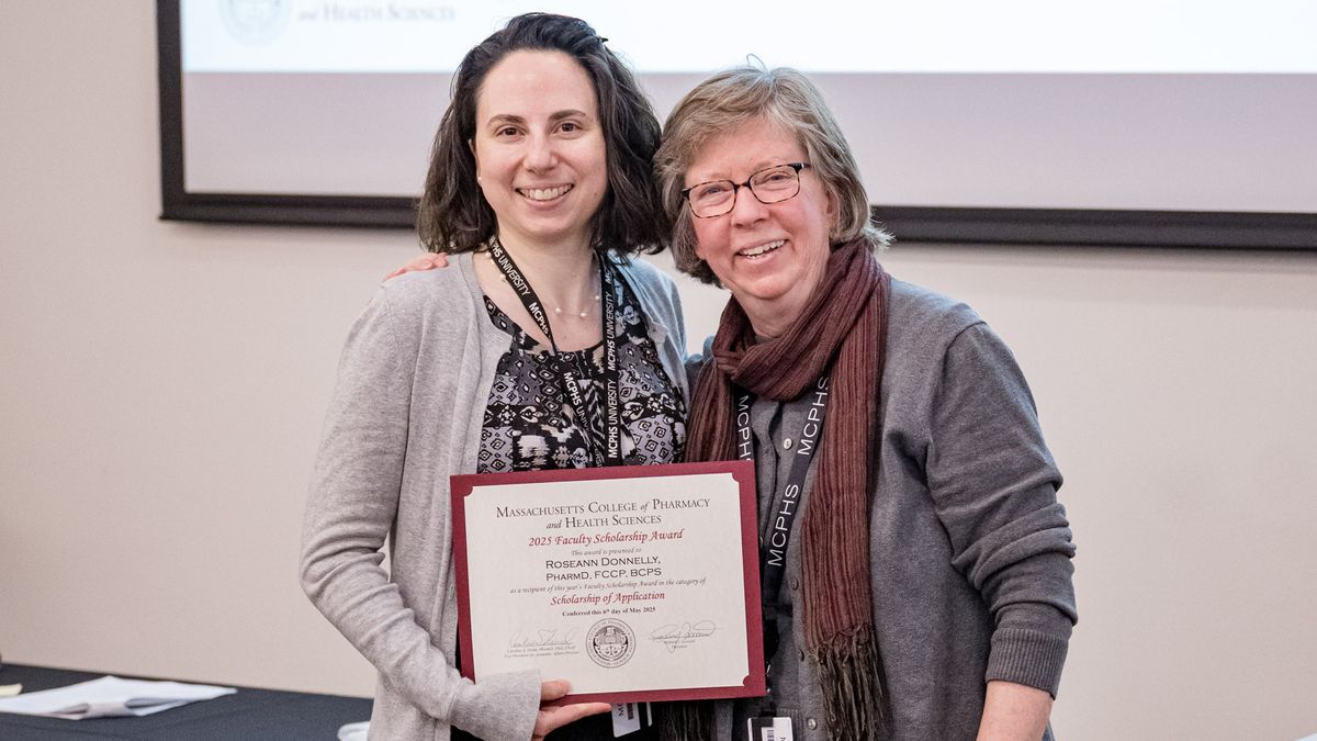 Dr. Roseann Donnelly received the Scholarship of Application.