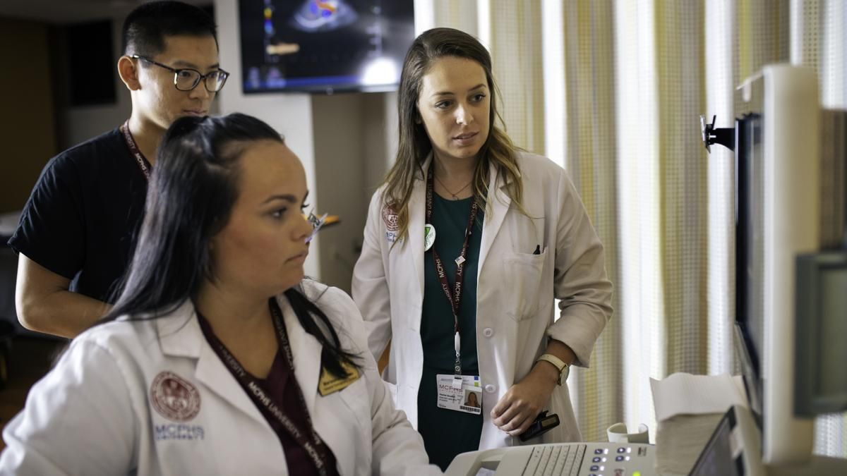 Students participating in an Interprofessional Education event.