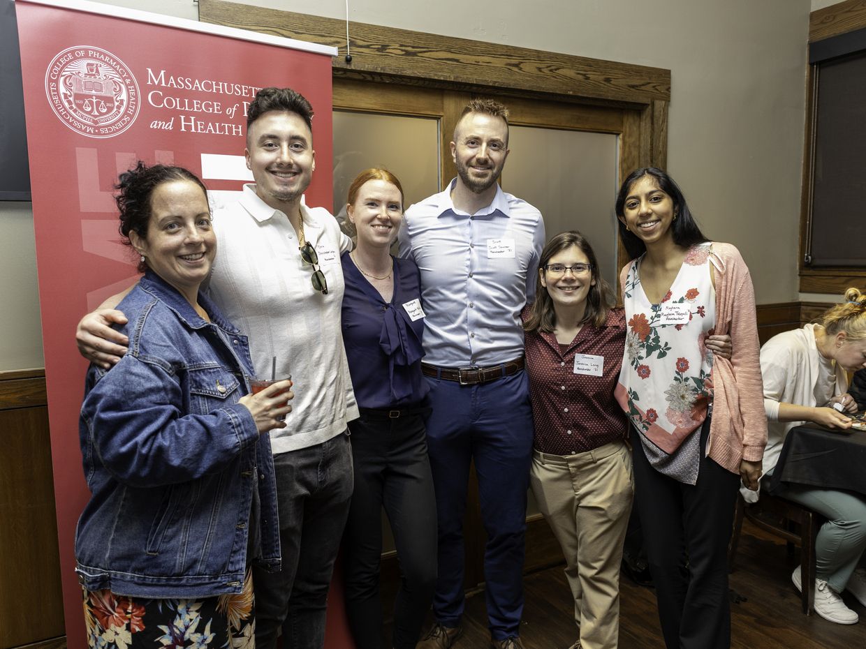 People at the AAPA Alumni Reception 