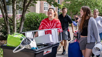 The Boston campus brimmed with energy on Wednesday, August 27, as families, volunteers, and new students came together for Move-In Day. 