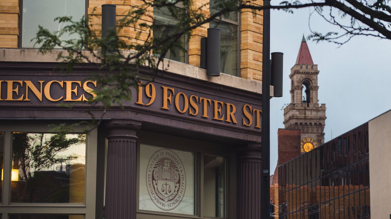 MCPHS Worcester Foster building. 