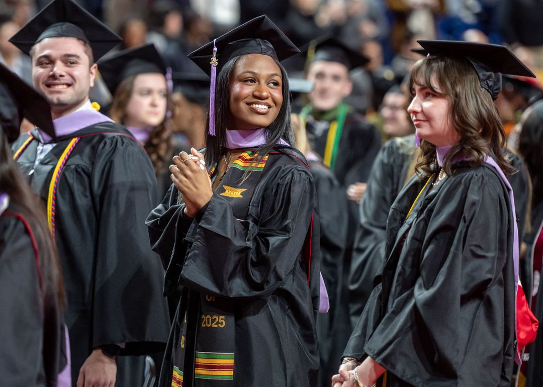 Students at MCPHS 2025 Winter Commencement
