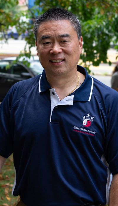 NESA alum George Leung, a sports acupuncturist.