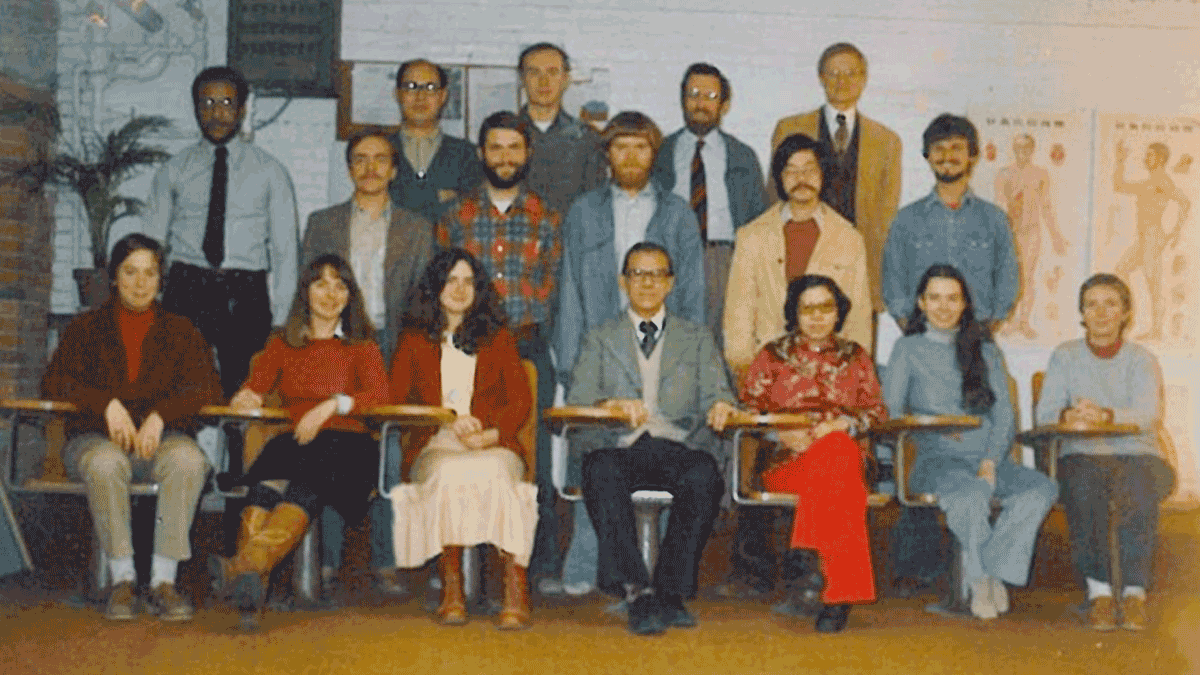 Nesa's first class in 1979.
