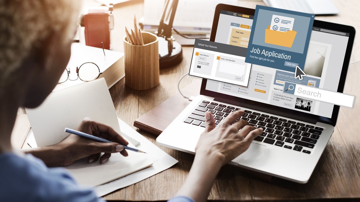 Job Application Apply Hiring Human Resources Concept