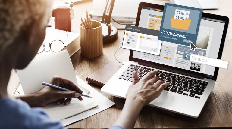 Job Application Apply Hiring Human Resources Concept