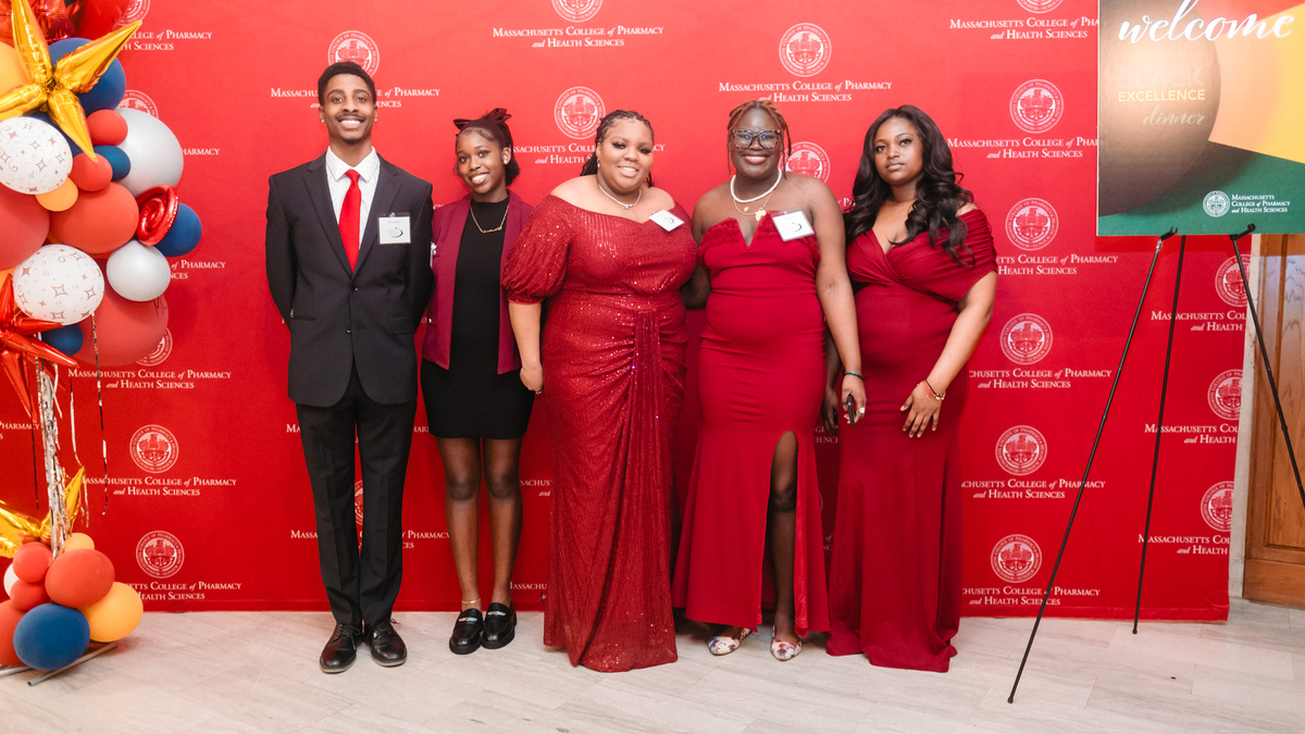 People at the MCPHS 4th annual Black Excellence Dinner.