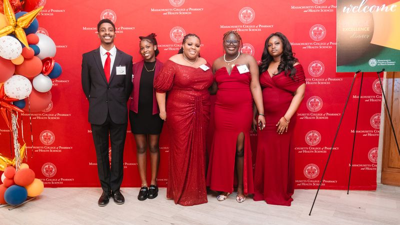 People at the MCPHS 4th annual Black Excellence Dinner.